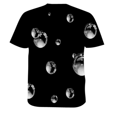 Чоловіча 3D футболка The cat licked 2