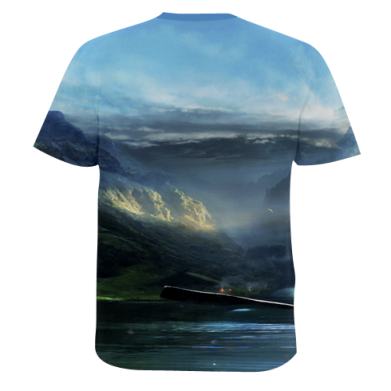 Чоловіча 3D футболка Бог Війни 4 2