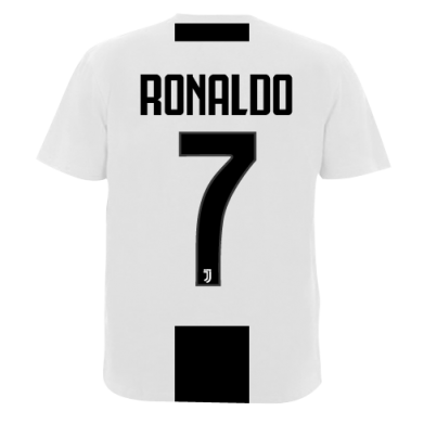 Чоловіча 3D футболка Ronaldo Juventus 2