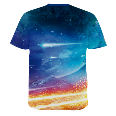 Чоловіча 3D футболка Raccoon and Groot 2