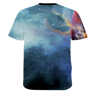 Чоловіча 3D футболка Fire wolf 2