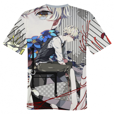 Принт Чоловіча 3D футболка Tokyo ghoul Kaneki Ken, Фото № 2 - FATLINE