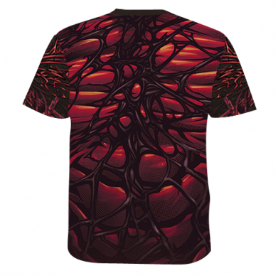 Мужская 3D футболка Веном и Карнаж симбиоты 2