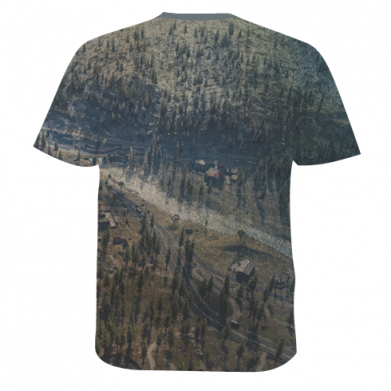 Мужская 3D футболка Call of duty team 2