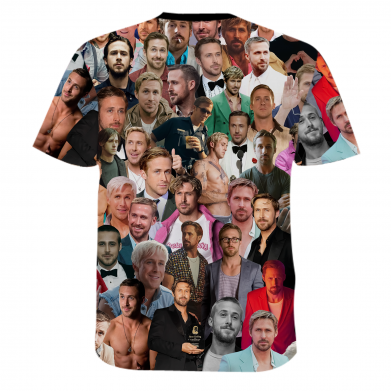 Мужская 3D футболка Ryan Goslings 2