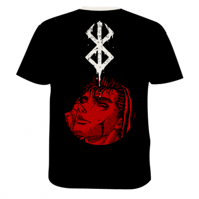 Мужская 3D футболка Skull Knight Berserk 2