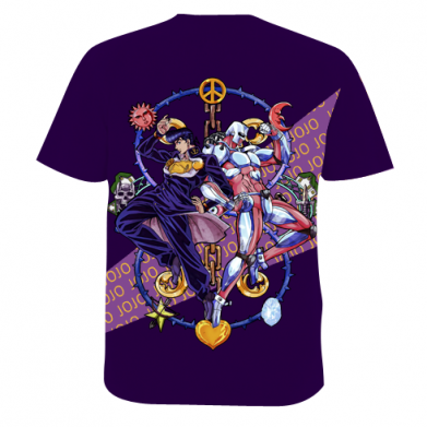 Принт Мужская 3D футболка Joe Joe Josuke Higashikata, Фото № 2 - FATLINE
