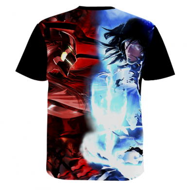 Мужская 3D футболка Kurosaki Ichigo Bankai 2