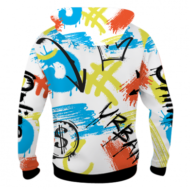 Мужская 3D худи Street art 2