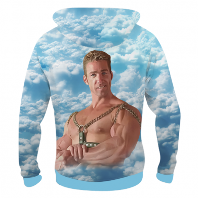Чоловіча 3D худі Billy Herrington 2