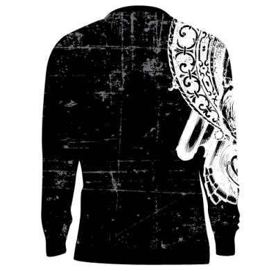 3D свитшот White Skull 2