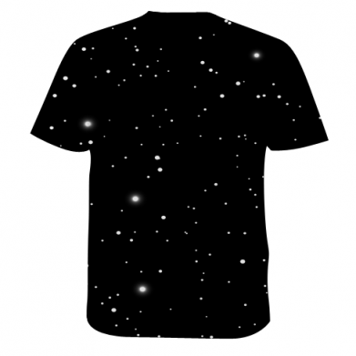 Чоловіча 3D футболка Astronaut and basketballs 2