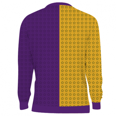 3D свитшот Los Angeles Lakers and stars 2