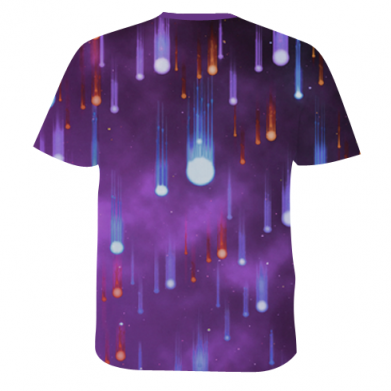Чоловіча 3D футболка Fortnite color drops 2