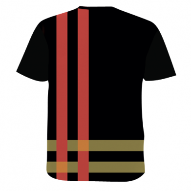 Чоловіча 3D футболка Manchester United and stripes 2