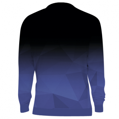 3D свитшот Dynamo Kyiv and blue background 2