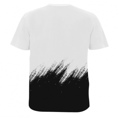 Чоловіча 3D футболка Marshmello and scratches 2