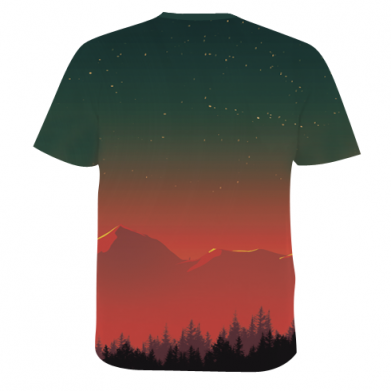 Мужская 3D футболка Horizon Zero Dawn game 2