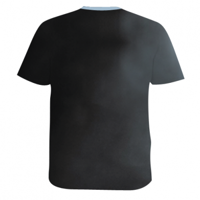 Мужская 3D футболка Eagle and fog 2