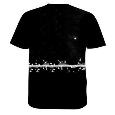 Мужская 3D футболка Pink Floyd rainbow 2