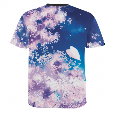 Мужская 3D футболка Hakurei Reimu 2