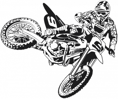 Жіноча футболка Moto honda 2