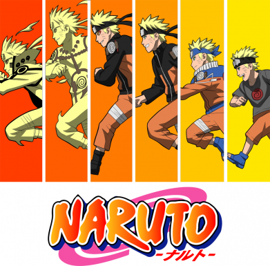 Кружка кольорова 320ml Running Naruto 2