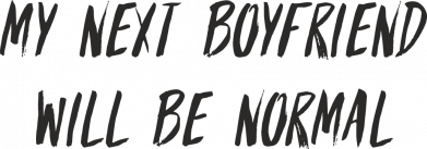 Кружка двоколірна 320ml Мій наступний хлопець буде нормальним 2