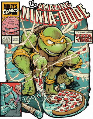 Жіноча футболка Ninja dude 2