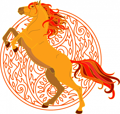 Блокнот А5 Огненный жеребец 2025 2