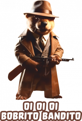 Мужская футболка Stedman OI OI OI BOBRITO BANDITO 2