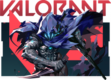 Шапка на флисе Valorant Omen art 2