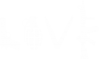 Принт Худи для собаки Love (weapon), Фото № 2 - FATLINE