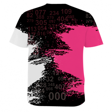 Чоловіча 3D футболка Гра в Кальмара бризки 2