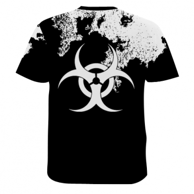 Мужская 3D футболка Зона Опасности 2