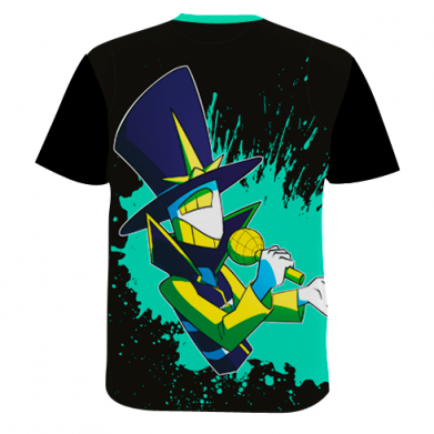 Мужская 3D футболка FNF vs Plate Mod 2