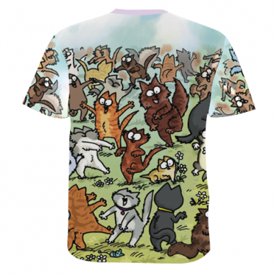 Мужская 3D футболка Коти танцюють 2