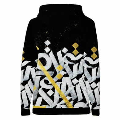 Жіноча 3D худі Графіті 2