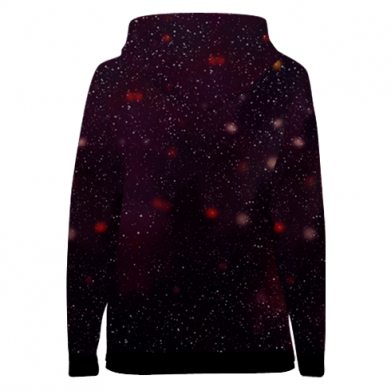 Женская 3D худи Тигр и гирлянда 2