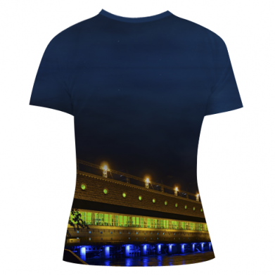 Женская 3D футболка Dniproges Zaporozhye 2