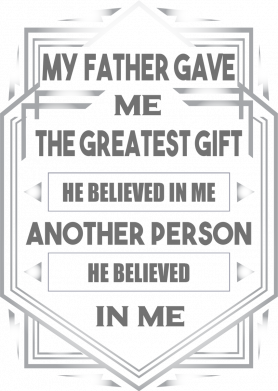 Женские трусы My father gave the greatest 2