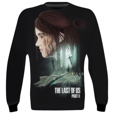 Принт 3D свитшот The last of us part 2 art, Фото № 2 - FATLINE