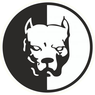 Свитшот унисекс Питбуль круг 2