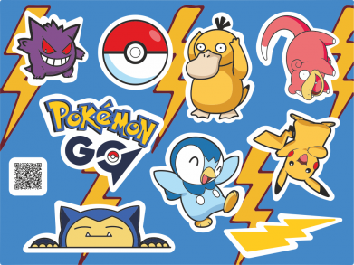 Стікерпак Pokemon GO Стікерпак 2