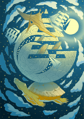 Худи премиум мужская Вселенная 2