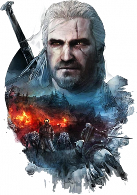 Маска для лица The Witcher watercolor 2