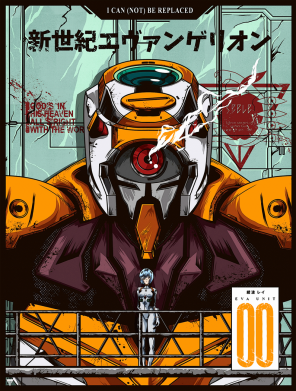 Чохол з розділу Евангелiон Нерв ЄВА 00 для Xiaomi Redmi 9T 2