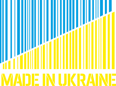 Кружка з блискітами 320 мл Made in Ukraine штрих код 2