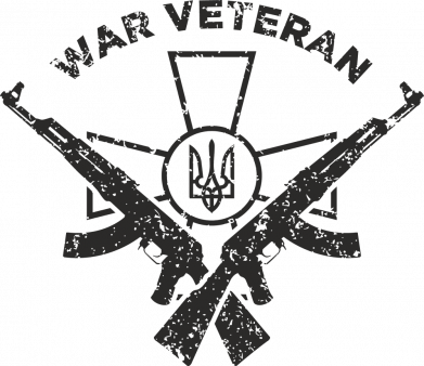 Жіноча футболка Veteran machine gun 2