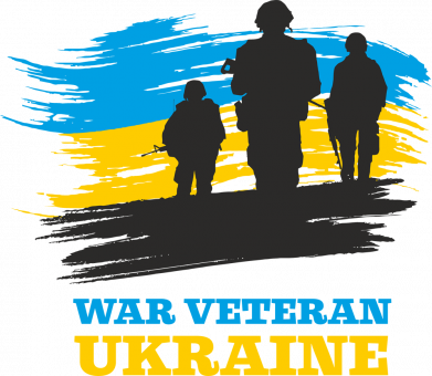 Футболка оверсайз FATLINE War veteran оf Ukraine 2